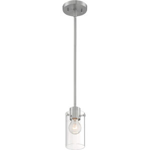 Sommerset 1 Light 5 inch Brushed Nickel Pendant Ceiling Light