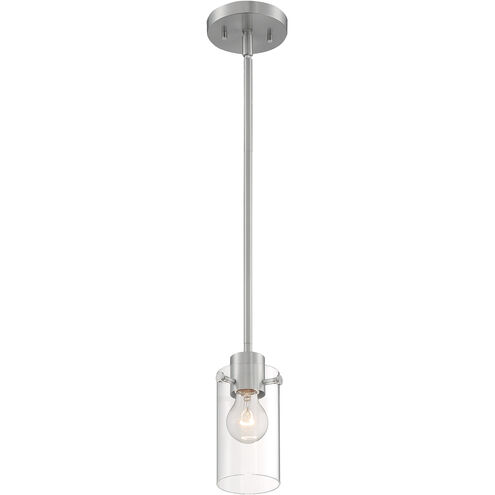 Sommerset 1 Light 5 inch Brushed Nickel Pendant Ceiling Light