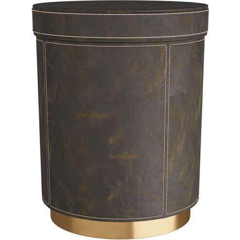 Wes 16 inch Moss Accent Table