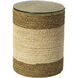 Saint Bart's 18 X 14 inch Off-White & Natural Side Table