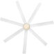 Current 56 inch Matte White Smart Fan