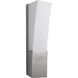 Crescent 1 Light 4 inch Satin Nickel Sconce Wall Light