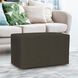 Sterling 20 inch Charcoal Gray Ottoman