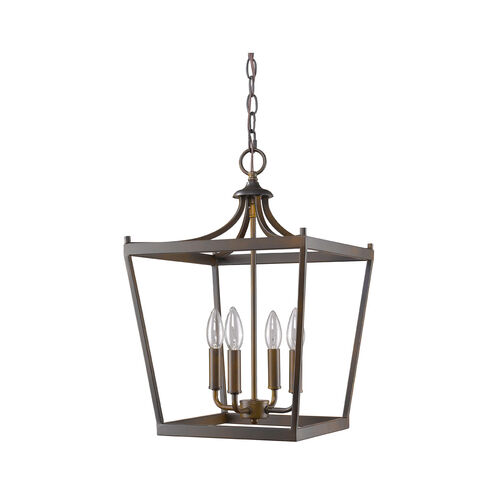 Kennedy 4 Light 13 inch Oil Rubbed Bronze Pendant Ceiling Light