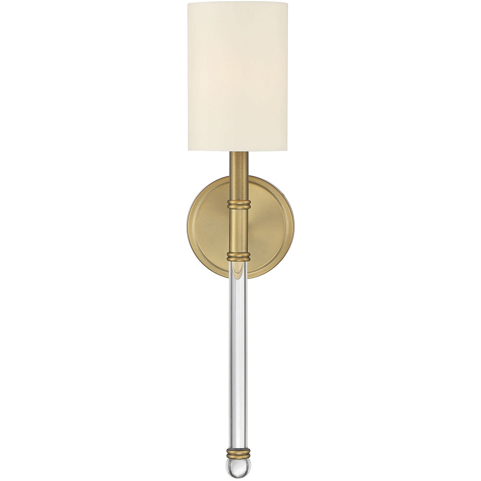 Fremont 1 Light 5 inch Warm Brass Wall Sconce Wall Light, Essentials