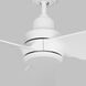 Ruhlmann 52 inch Matte White Indoor/Outdoor Smart Ceiling Fan