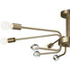 Ocala LED 24.25 inch Champagne Bronze Flush Mount Ceiling Light