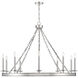 Seville 10 Light 45 inch Polished Nickel Chandelier Ceiling Light, Essentials