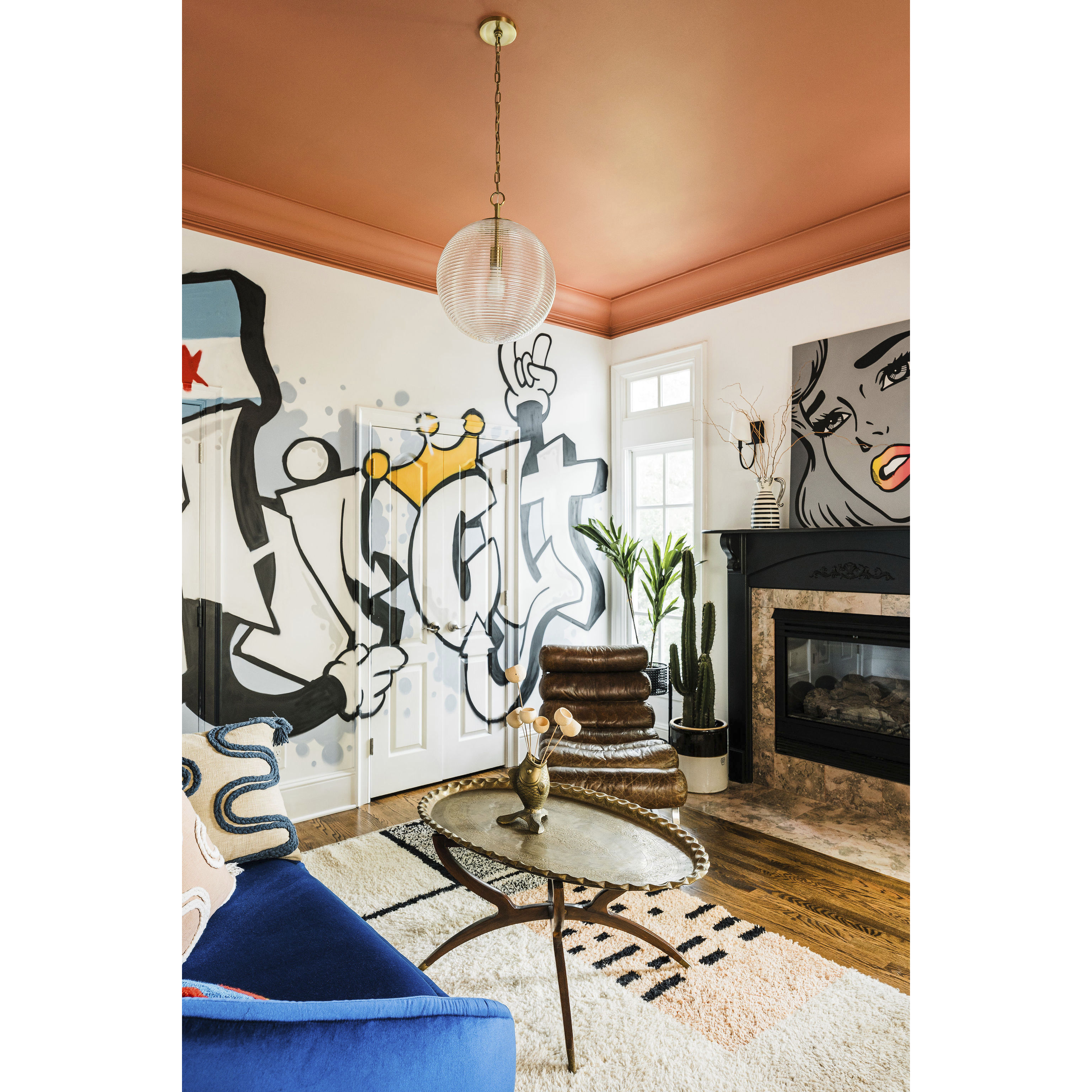 Sara 1 Light 15 inch Aged Brass Pendant Ceiling Light