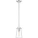 Kira 1 Light 5 inch Chrome Pendant Ceiling Light