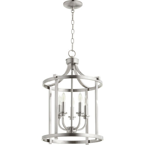 Lancaster 5 Light 16 inch Satin Nickel Foyer Pendant Ceiling Light