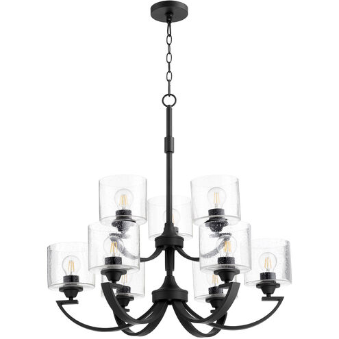 Dakota 9 Light 3 inch Noir Chandelier Ceiling Light