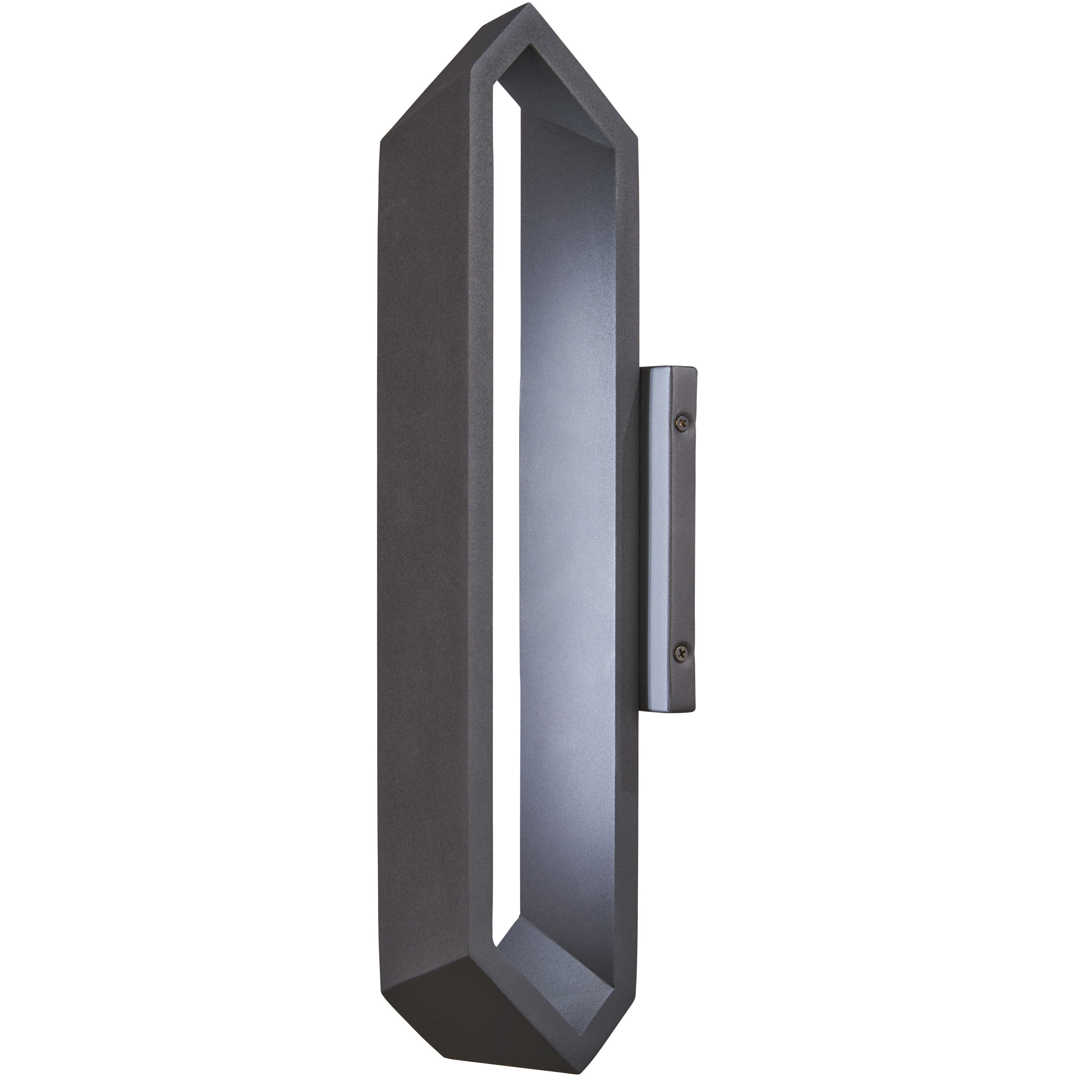 Pitch LED 4.75 inch Coal ADA Wall Sconce Wall Light, Outdoor