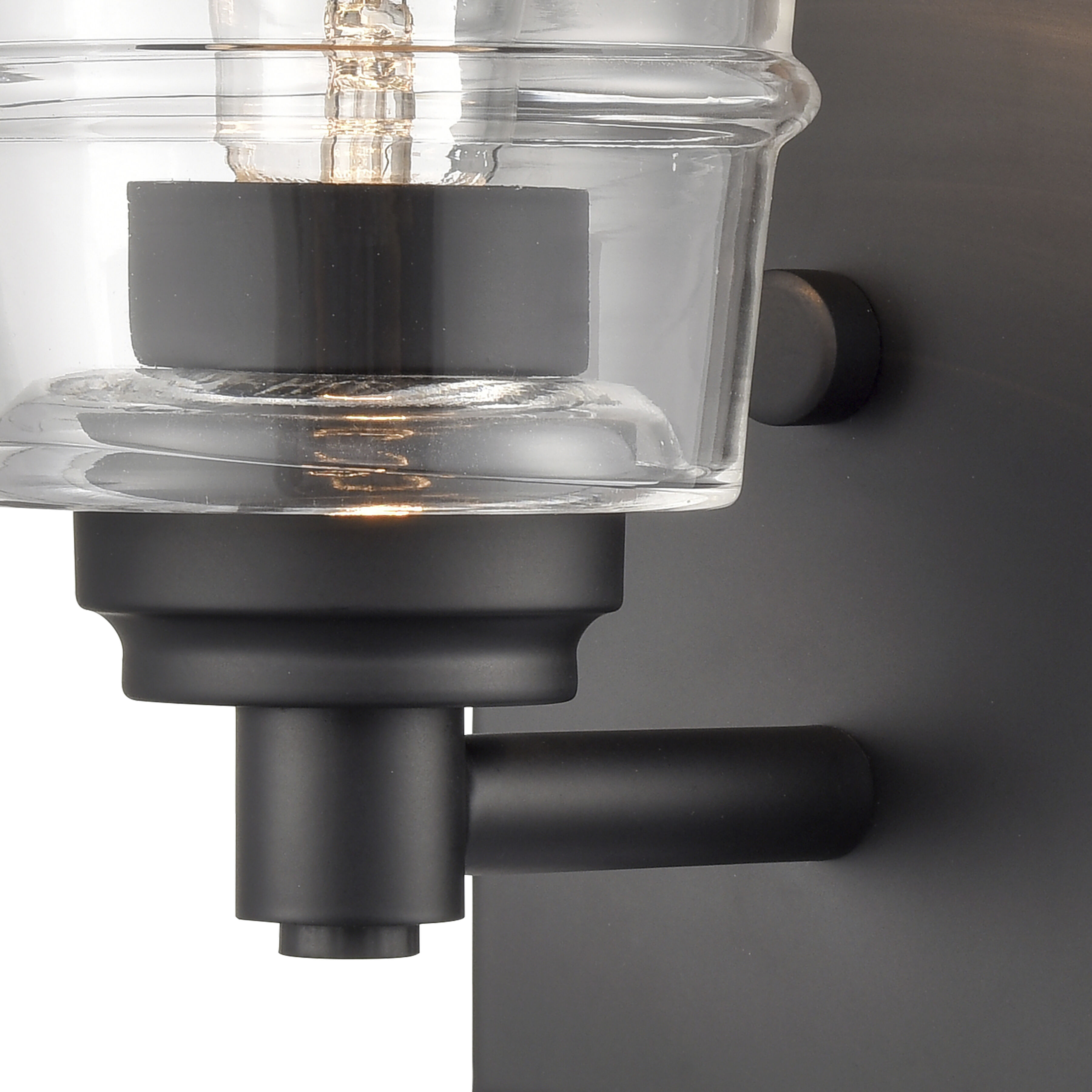 Pulsate Vanity Light Wall Light in Matte Black