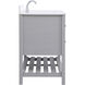 Theo 48 X 22 X 34 inch Gray Vanity Sink Set