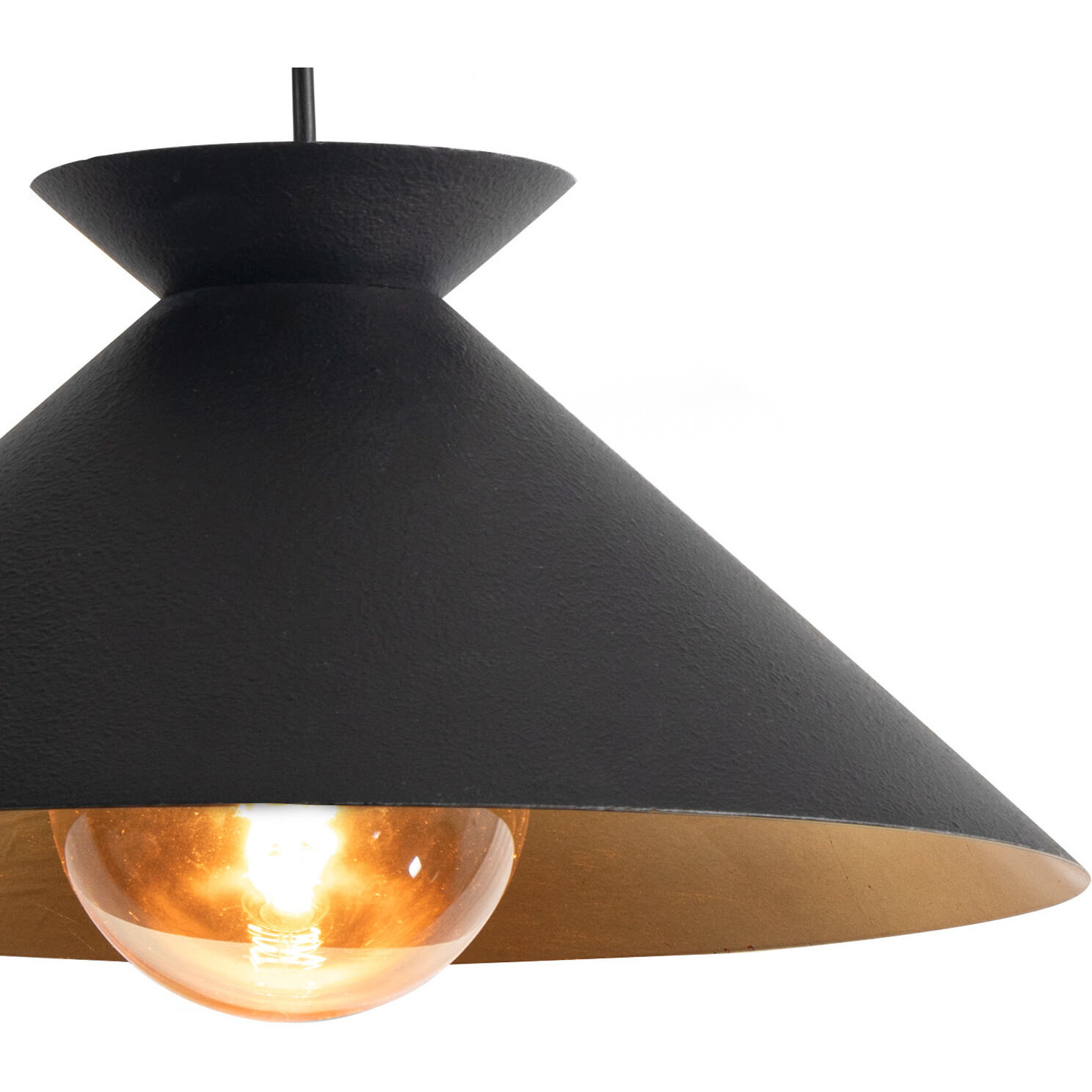 Viggo 1 Light 16 inch Black Pendant Ceiling Light, Small