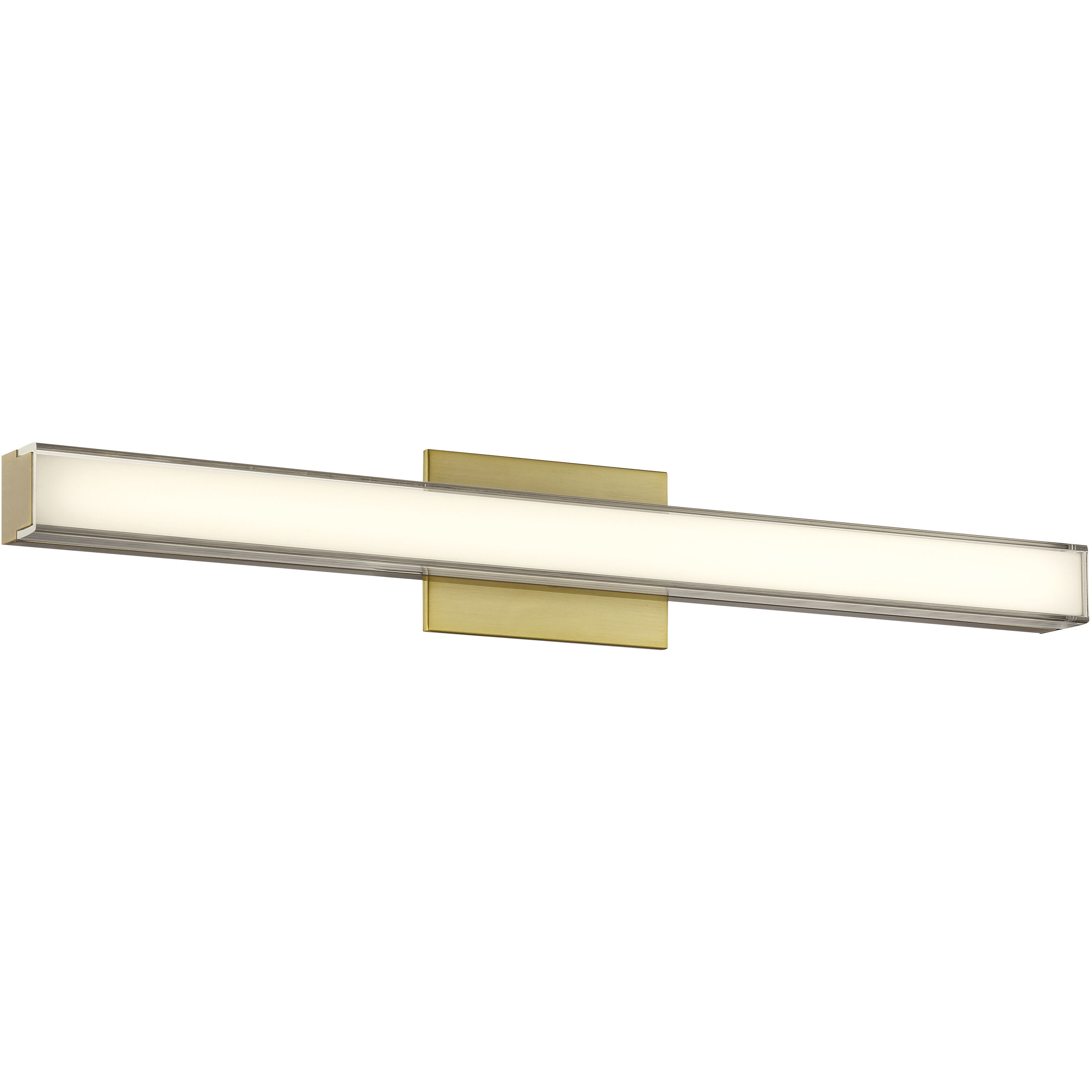 Vantage LED 30 inch Ashen Brass Bath Vanity Wall Light