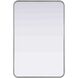 Remy 36 X 24 inch Silver Mirror