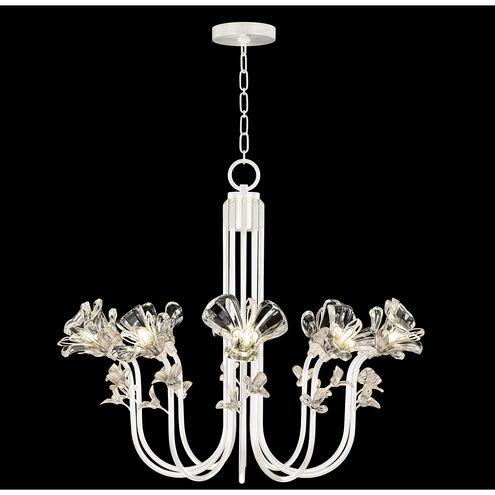 Azu LED 36 inch White Chandelier Ceiling Light