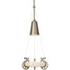 Lens 1 Light 12.2 inch Soft Gold Mini Pendant Ceiling Light - Open Box