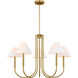 Drew & Jonathan Porteau 6 Light 38.00 inch Chandelier