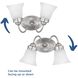 Clarence 2 Light 11.75 inch Brushed Nickel Bath Vanity Wall Light