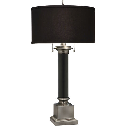 Ellie 33 inch Antique Nickel Table Lamp Portable Light