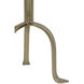 Tini 24 X 10 inch Antique Brass Side Table
