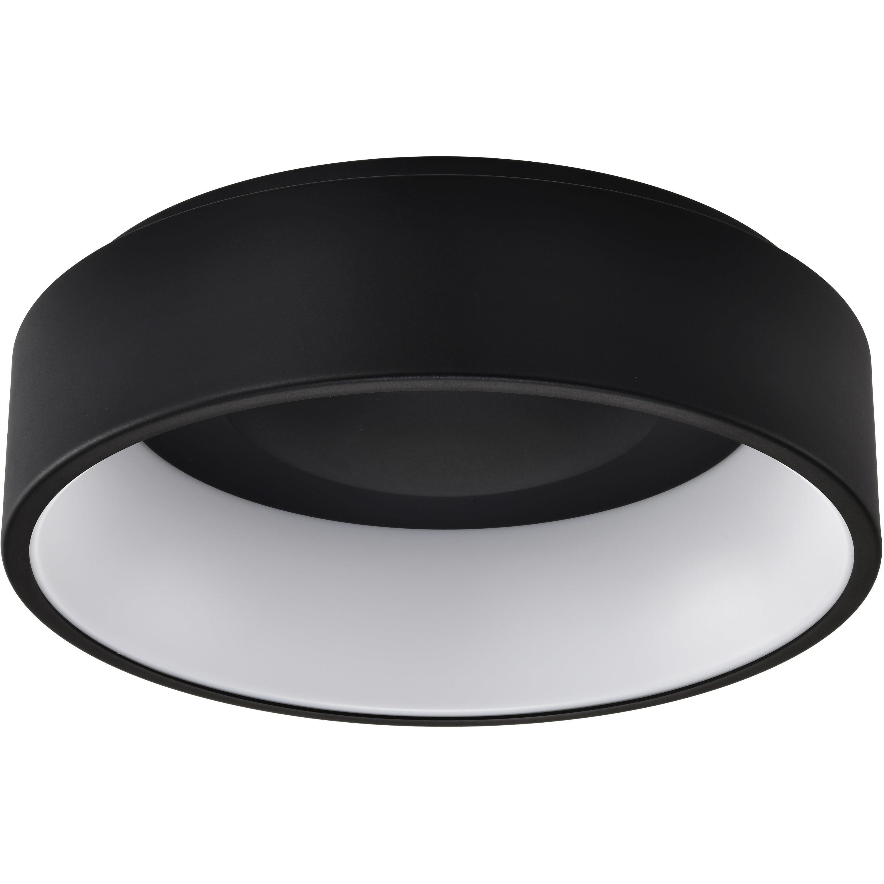Orbit LED 17.75 inch Black Flush Mount Ceiling Light