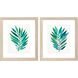 Waterside Collection Turquoise Framed Art