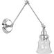 Litchfield 1 Light 5 inch Polished Chrome Wall Bracket Wall Light
