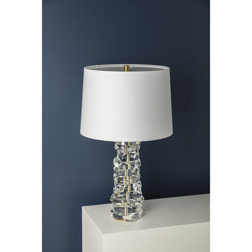 Bellarie 28.5 inch 15.00 watt Aged Brass Table Lamp Portable Light