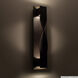 Twist LED 20 inch Bronze Outdoor Wall Light