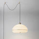 Morelli 1 Light 18 inch Weathered Brass Pendant Swag Kit Ceiling Light