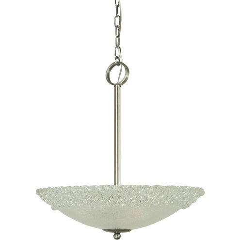 Brocatto 3 Light 19 inch Antique Brass Dining Chandelier Ceiling Light
