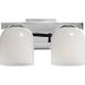 Scoop 2 Light 13.50 inch Bathroom Vanity Light