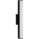 Cavitt LED 18 inch Midnight Black Vanity Light Wall Light
