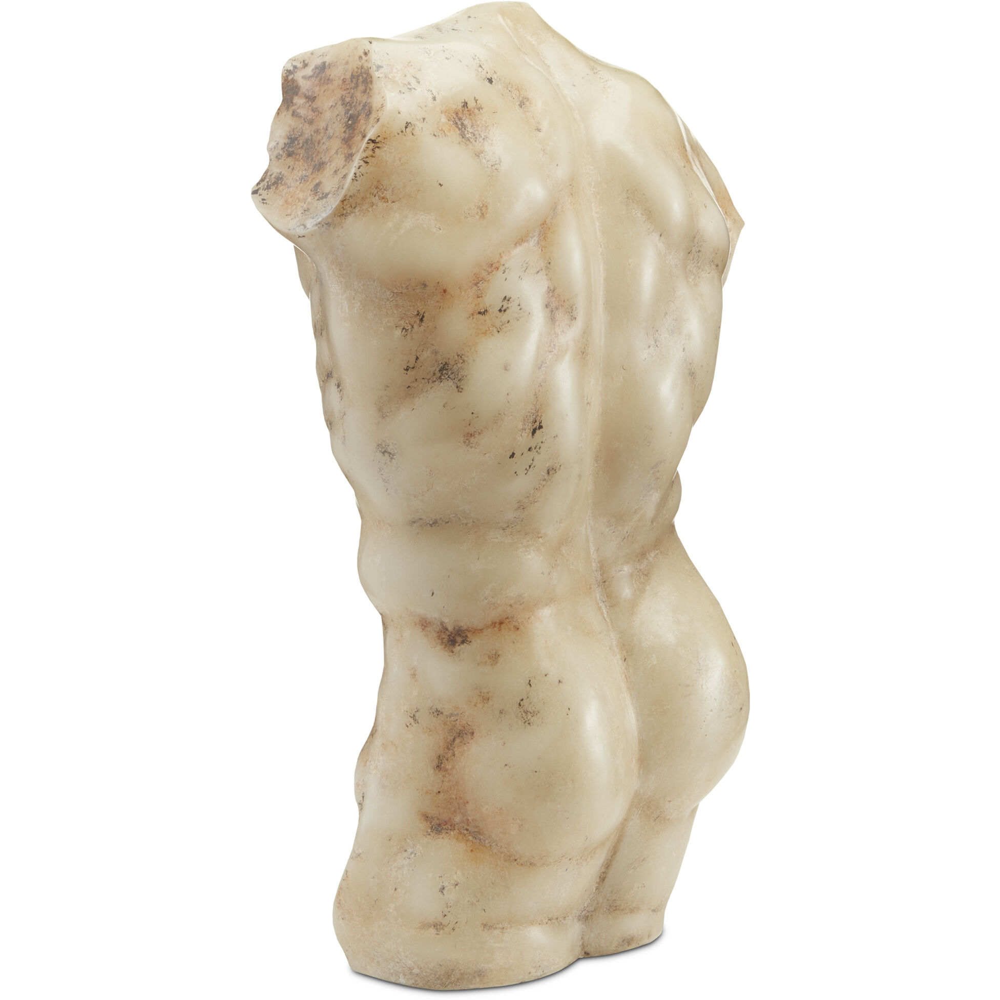 Ancient Greek Torso 15.25 X 9.5 inch Sculpture