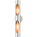 Novato 2 Light 22 inch Brushed Nickel ADA ADA Sconce Wall Light