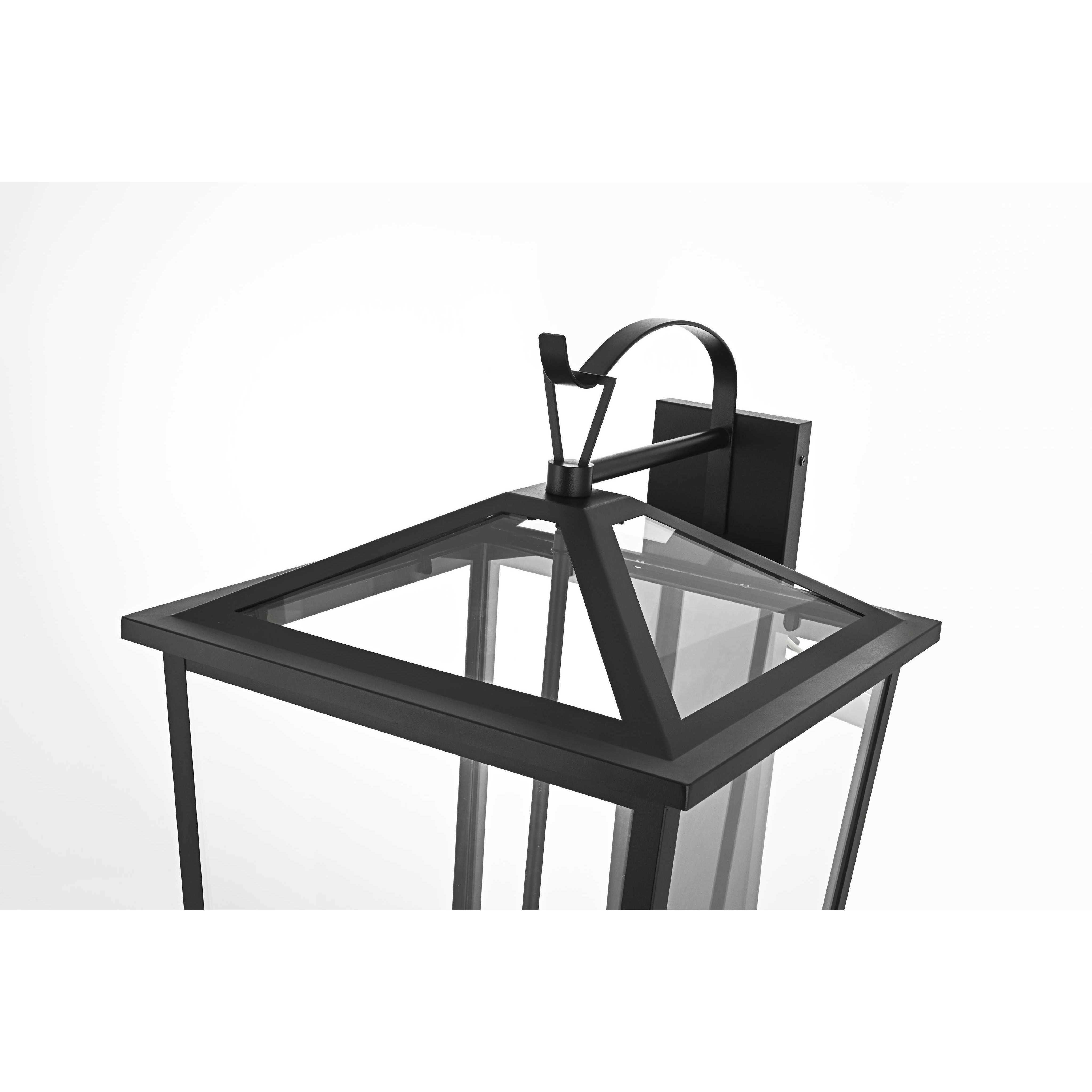 Frankford 4 Light 33 inch Black Outdoor Wall Sconce