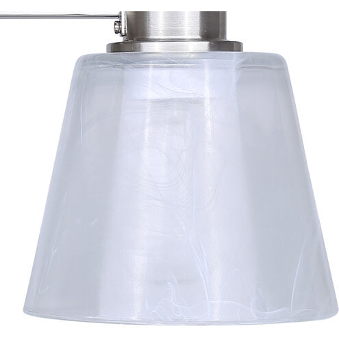 Luelle 1 Light 7.88 inch Brushed Nickel Vanity Light Wall Light