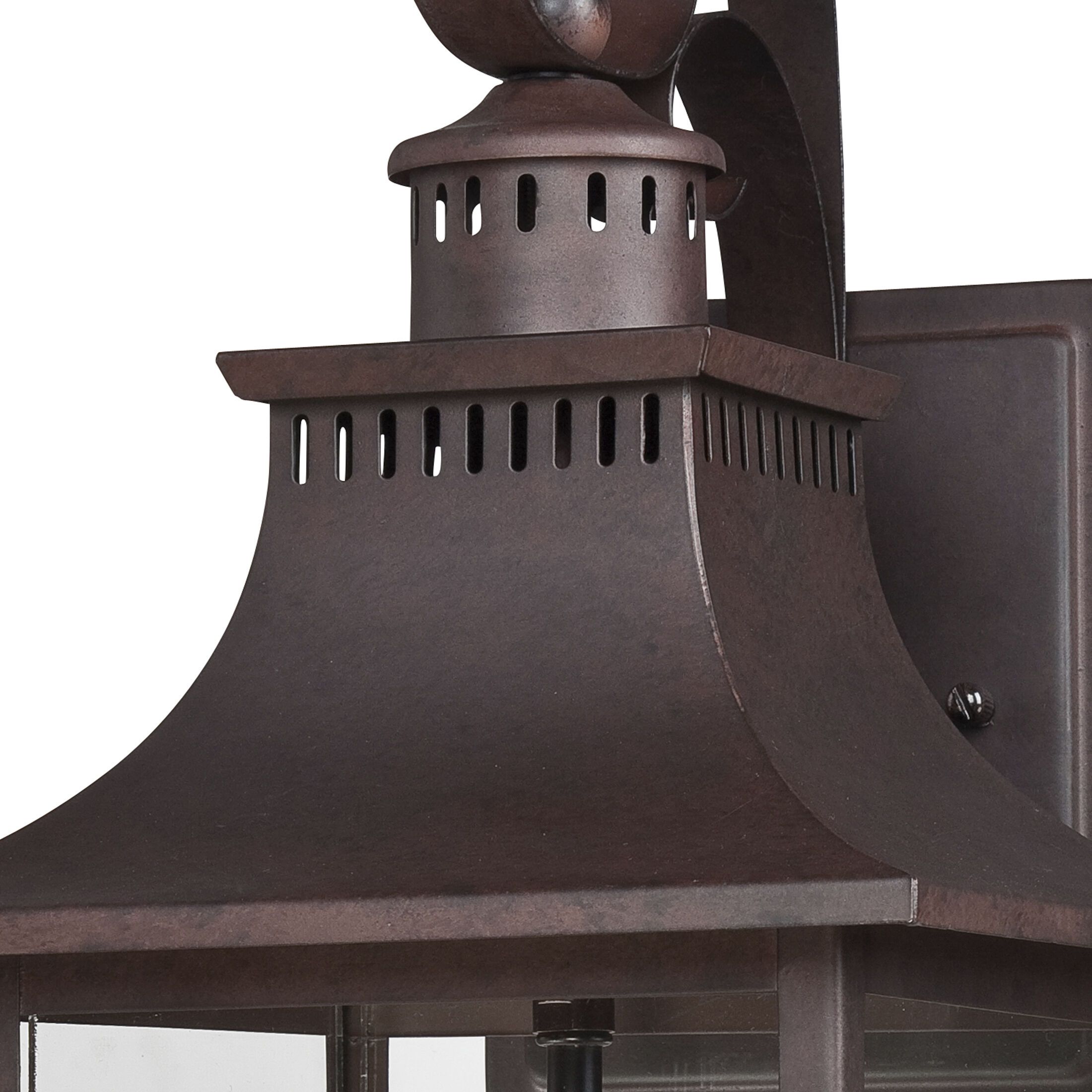 Chancellor 2 Light 19 inch Copper Bronze Outdoor Wall Lantern