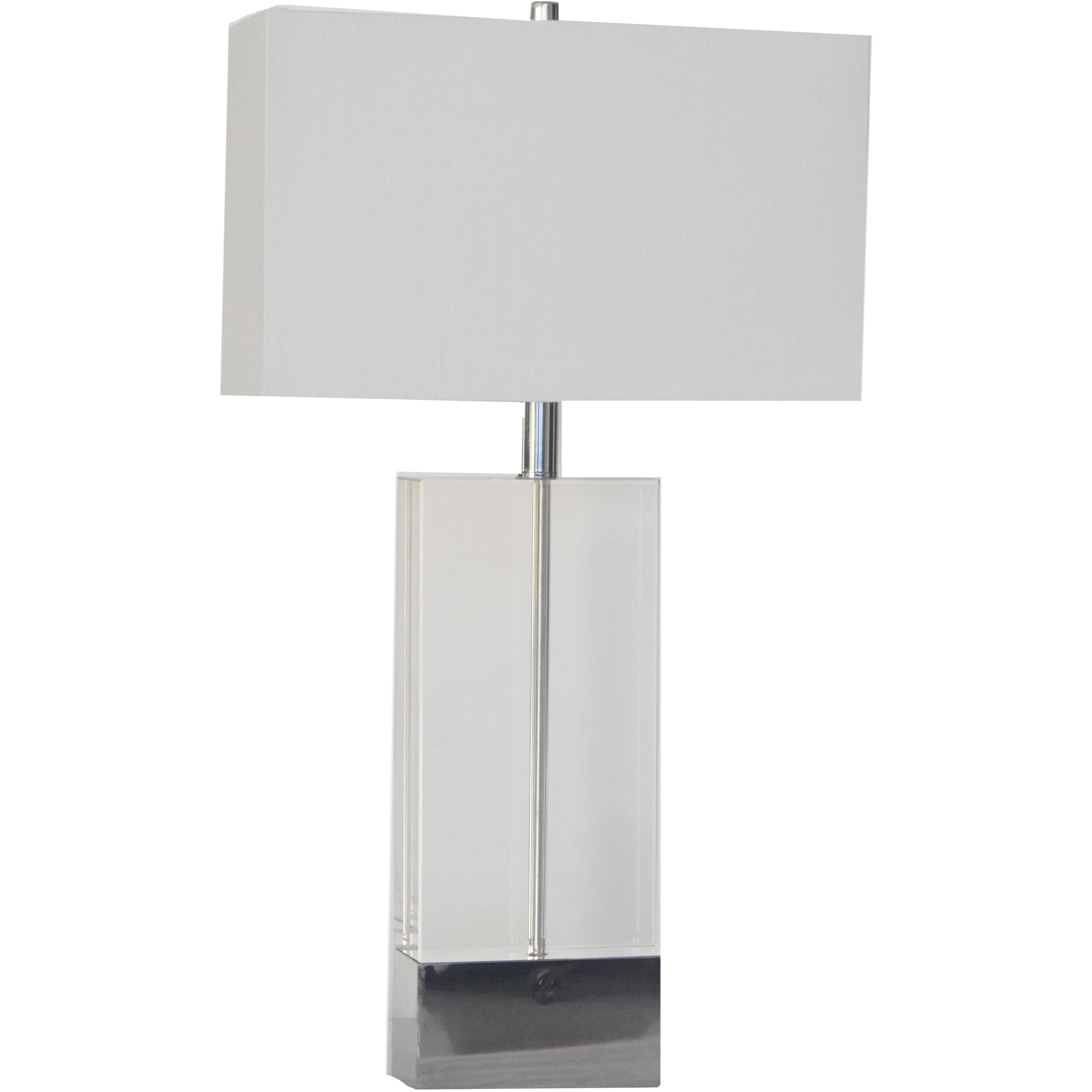 Canada 32.5 inch 100.00 watt Polished Nickel Table Lamp Portable Light