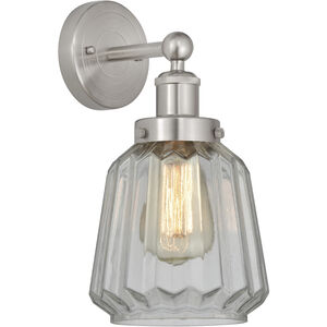 Chatham 1 Light 6.5 inch Brushed Satin Nickel Sconce Wall Light