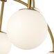 Alora Mood Fiona 7 Light 26.63 inch Brushed Gold Chandelier Ceiling Light