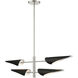 Capistrano 4 Light 38 inch Brushed Nickel Pendant Chandelier Ceiling Light