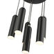 Ardmore 6 Light 19 inch Shiny Black Pendant Ceiling Light