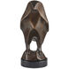 Horus Bird Dark Brown Decorative Object