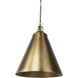 Fenton 18 inch Gold Pendant Light Ceiling Light