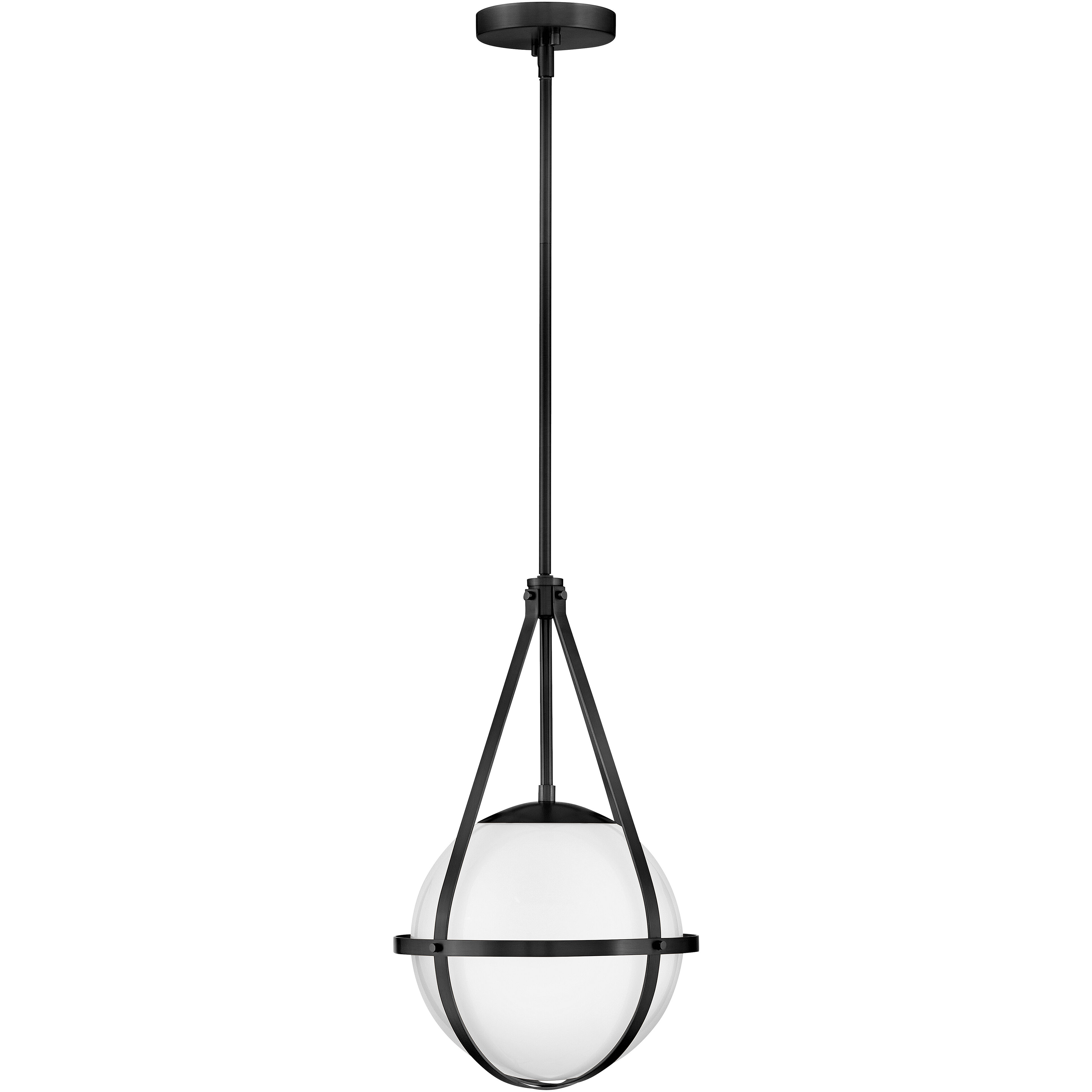 Colby 1 Light 11.25 inch Black Pendant Ceiling Light